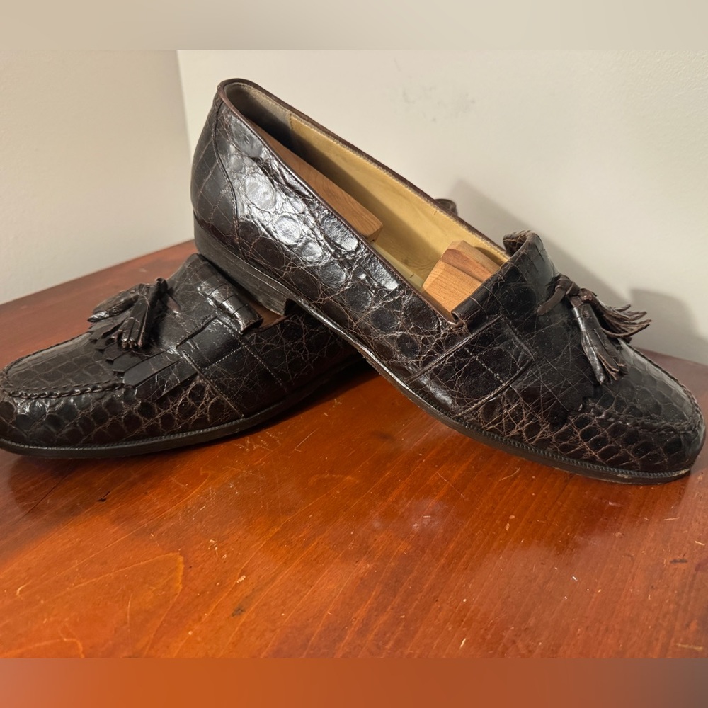 Crocodile/ Alligator loafers